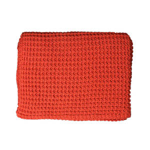 Jaipur Throw Rusty Red|Grey
