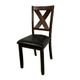 DINING CHAIRS [S] x 4 BLACK