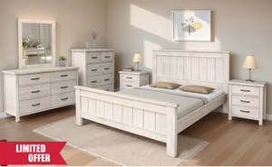 Bedroom Suites: Castlepoint 5 Pcs Bedroom Suite- Queen