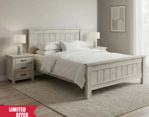 Bedroom Suites: Castlepoint 3 Pcs Bedroom Suite- Queen