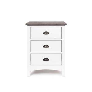 Bedsides Nightstands: Provence Bedside 3 Drw (L50 W45 H65CM)