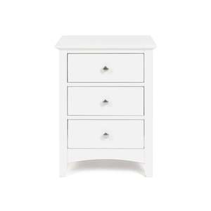 Jessica 3 Drw Bedside (L50 W45 H65CM)