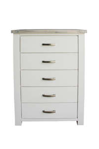 Scarletwood 5 Drw Slimboy (W840-D460-H1200mm)