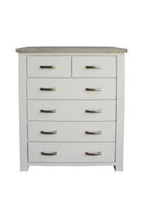 Scarletwood 6 Drw Tallboy (W1000-D460-H1200mm)