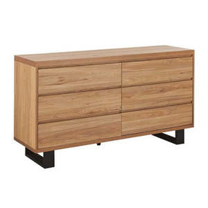 Dressers: Solar 6 Drawer Dresser - Kitset (1400*400*880mm)