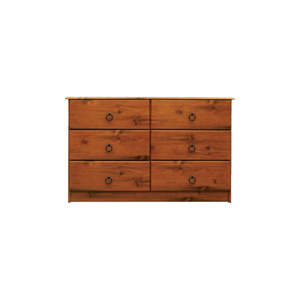 Lowboys: Kingston-Hunter-hills-6-Drawer-Lowboy
