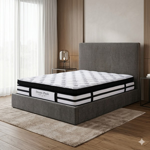 Bed Frames With Mattresses: Picton Bed with Dream Plush Mattress- Super King