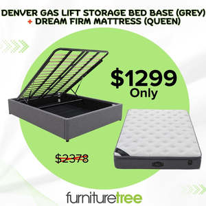 Denver Dream Firm Queen Deal- Grey
