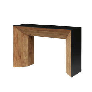Console And Hall Tables: Danika Pine Tapered Console