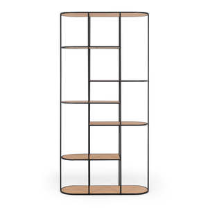 Bookcases: DECO Display/Bookcase Natural Oak (D30 W90 H180CM)