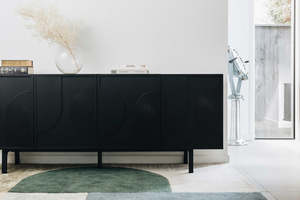 ARC Sideboard (Black Oak) (L200 D45 H80CM)