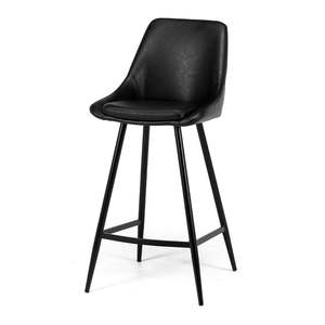Bar Stools: Bari Barstool Saddle PU ( W43 D49 H93 SH67CM)