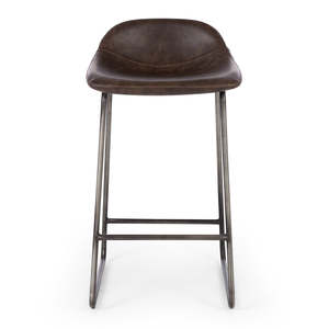 Haus Barstool Vintage Dark Brown PU (W42 D45 H76.5 SH65CM)
