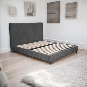 Dallas Modern Upholstered Bed - King