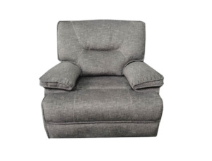 Lounge Living: Maryland Fabric Recliner Chair Power with USB