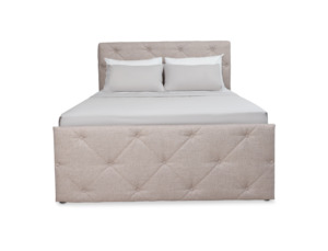 NZ Made Crystal Bed Frame + SleepTime Medium Mattress