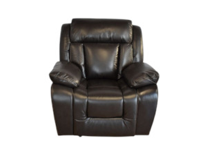 Luxe Recliner Chair Dark Brown