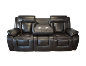 Luxe 3RR Recliner Dark Brown