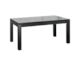 Solid Wood Dining Table Black