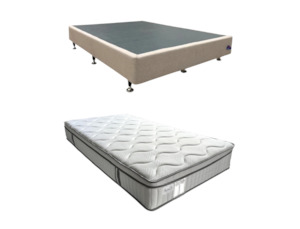 By Range: Eco Bed Base + ZBox Pocket Spring with Euro Top Mattress