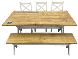 Clearance: Nelson Bay 5 Pcs Suite With Bench