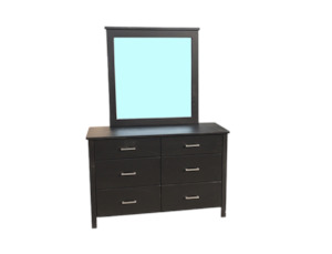 Nestheaven: Bella 6 Drw Dresser / Mirror