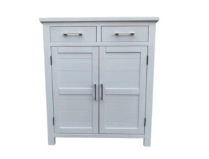 Bella: Bella Shoe Cabinet - White Colour