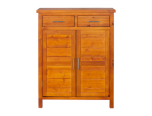 Bella: Bella Shoe Cabinet - Honey Colour