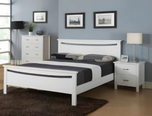 Medallion: Medallion 5 Pcs Bedroom Suite White