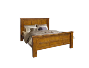 Oakwood Bed Frame + SleepMax PP Pro Mattress