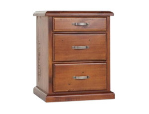 Bedsides: Edison 3 Drw Bedside