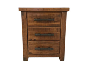 Oakwood 3 Drw Bedside