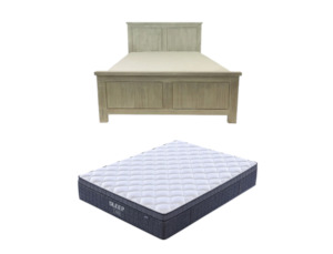 Signature Bed Frame + SleepTime Ultra Mattress