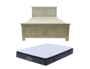 Signature Bed Frame + SleepTime Pocket Pillowtop Mattress
