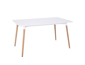 Thrifty 1.2M Dining Table White