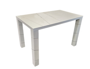 Lisa 1.2M Dining Table White
