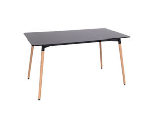 Thrifty 1.5M Dining Table Black