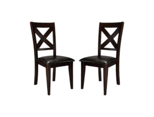 Dining Chairs: Craftsman Dining Chairs Set of 2