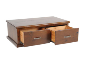 Coffee Tables: Edison 2 Drw Coffee Table