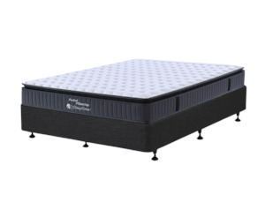 SleepTime Pocket Pillowtop Mattress + NZ Made Eco Bed Base