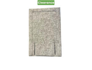 Eclipsed Framed Headboard Linen :Single-Floor Model