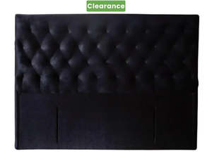 Seattle Headboard :Queen /Charcoal-Floor Model