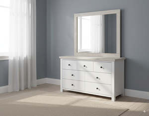 Bedroom Furniture: Lincoln 7Drw Dresser / Mirror
