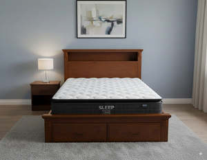 Serena: Serena Bed Frame + SleepTime Medium Mattress