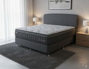 Eco: Sleepmax Lux Gel Memory Mattress + NZ Made Eco Bed Base