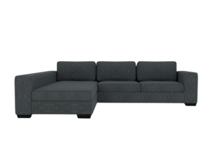NZ Made CloudNine Long-Arm with Chaise Corner Sofa