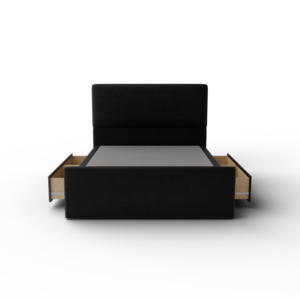 Beds Bedroom: NZ Made Deaura Bed Frame With Drawers