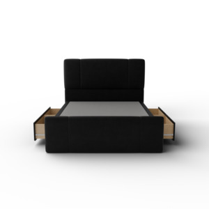 Beds Bedroom: NZ Made Crest Bed Frame With Drawers