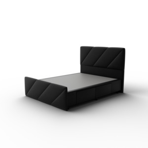 Beds Bedroom: NZ Made Zest Bed Frame With Drawers