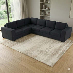 Lounge Living: NZ Made Trendi 6 Seater Corner Sofa